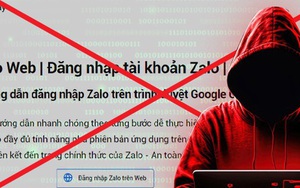 Bkav: Website giả mạo Zalo đang lừa đảo hàng triệu người dùng