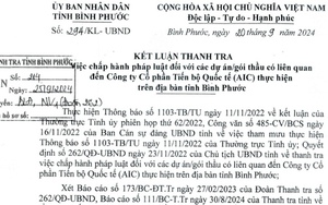 Bà Nguyễn Thị Thanh Nhàn trúng nhiều gói thầu ở Bình Phước như thế nào?