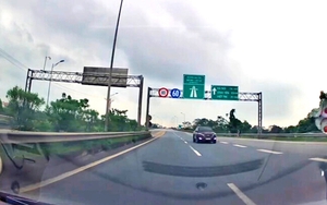 Phạt 17 triệu đồng tài xế ô tô đi ngược chiều trên cao tốc Nội Bài - Lào Cai
