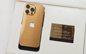 Cận cảnh iPhone 16 Pro Max mạ vàng 24K: Giới hạn 200 chiếc trên toàn cầu, giá gần 100 triệu đồng