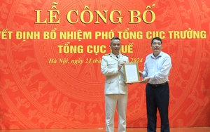 Công bố quyết định bổ nhiệm tân Phó Tổng cục trưởng Tổng cục Thuế