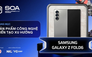 Galaxy Z Fold6 giành giải thưởng Sản phẩm Kiến tạo Xu hướng, khẳng định vị thế dẫn đầu đổi mới sáng tạo