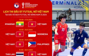 Futsal Việt Nam lại đối đầu với Thái Lan và Indonesia