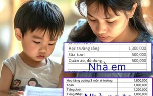 Đăng ảnh so sánh tiền học nhà mình và "nhà người ta", bà mẹ Hà Nội khiến hội phụ huynh tranh luận rôm rả