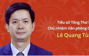 Tiểu sử Tổng Thư ký, Chủ nhiệm Văn phòng Quốc hội Lê Quang Tùng