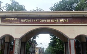 Cảnh tiêu điều của Trường THPT Chuyên Hùng Vương Phú Thọ sau khi chuyển cơ sở mới