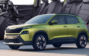 Skoda Kylaq ra mắt: Giá quy đổi từ 237 triệu đồng, gầm VW, 2 màn hình lớn, cạnh tranh Raize, Sonet