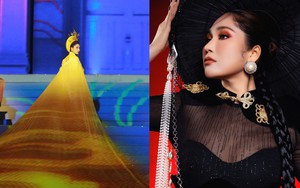 NSƯT Như Huỳnh rơi nước mắt khi hóa thân thành Thái hậu Dương Vân Nga ở Festival Ninh Bình 2024