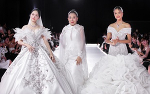 H'Hen Niê, Hương Giang, Phương Khánh hội ngộ tại show diễn kỷ niệm 4 thập kỷ làm nghề của NTK Linh San