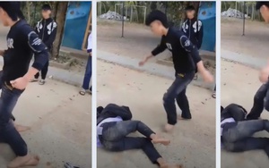 Nam sinh lớp 10 bị bạn đánh dã man giữa sân trường