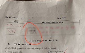 Phụ huynh Hà Nội đăng tải bài kiểm tra cùng lời phê giáo viên "thiếu chuẩn mực", ai ngờ hội cha mẹ vào khen nức nở