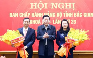 Bắc Giang có 2 tân Phó Bí thư Tỉnh ủy