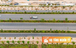 Toàn cảnh tuyến đường 12 làn xe rộng nhất Hải Phòng đang được kéo dài gấp đôi, nối khu công nghiệp một tỷ USD với trung tâm hành chính mới