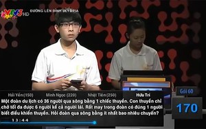 Bài toán tiểu học "35 : 5 = 7" đơn giản nhưng thí sinh Olympia vẫn "xin hàng", nguyên do rất đáng đồng cảm