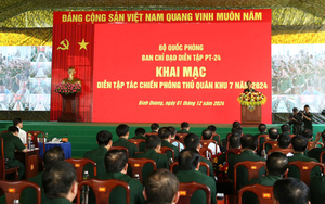 Thông tin ban đầu vụ việc mất an toàn trong diễn tập tại Quân khu 7