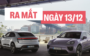 Porsche Macan 2024 chốt ra mắt Việt Nam tuần sau: Chỉ có động cơ điện, mạnh nhất 630 mã lực, tăng tốc gần bằng siêu xe