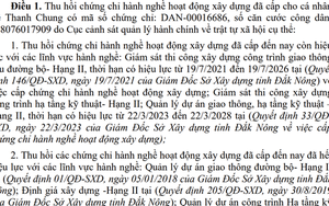 Diễn biến mới vụ phó giám đốc xài bằng cấp "không hợp pháp"