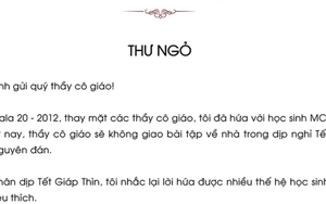 Thư "quán triệt không giao bài tập Tết" cho học sinh nhận "bão" like, Hiệu trưởng nói gì?