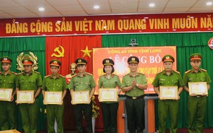 Thưởng nóng lực lượng phá nhanh vụ giết người, phân xác ở Vĩnh Long