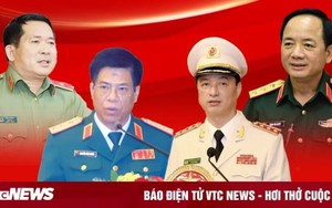 Các sỹ quan công an, quân đội được thăng hàm cấp tướng trong năm 2023