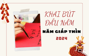 Khai bút đầu năm Giáp Thìn 2024 ngày nào, giờ nào thích hợp?