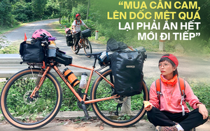 9X đạp xe xuyên Việt: ‘Ngủ nghĩa trang, ăn kham khổ, đi không tính toán rồi tới đâu thì tới’