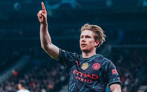 Nhờ De Bruyne, Man City tạo nên lịch sử ở Champions League