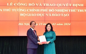 Tân Thứ trưởng Nguyễn Thị Kim Chi: Nhận nhiệm vụ Thứ trưởng Bộ GDĐT là vinh dự lớn song cũng là trọng trách hết sức nặng nề