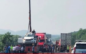 Kết quả đo nồng độ cồn tài xế xe con gây tai nạn trên cao tốc Cam Lộ - La Sơn