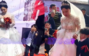 Mặc kệ ngoại hình "xấu xí" của chú rể, cô dâu khẳng định: "Tôi yêu anh ấy từ cái nhìn đầu tiên"
