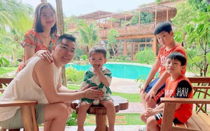 Màn flex của ông bố 3 con: "365 ngày đưa vợ đi làm, nói không với cờ bạc, đàn đúm, chỉ thích bên gia đình"