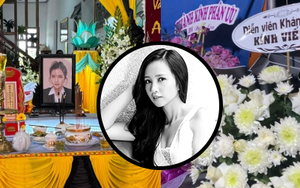 Tang lễ diễn viên Thuỷ Phạm: Không khí tang thương bao trùm, dàn nghệ sĩ gửi vòng hoa tiễn biệt