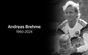Huyền thoại Andreas Brehme qua đời ở tuổi 63