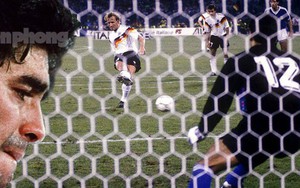 Chuyện ít biết về quả phạt đền khiến Maradona phải khóc, còn Andreas Brehme từ thợ máy trở thành người hùng nước Đức