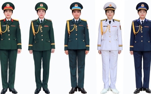 Dự kiến mẫu lễ phục mới với sĩ quan Quân đội