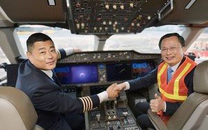 Cận cảnh máy bay Trung Quốc trình diễn tại sân bay Vân Đồn