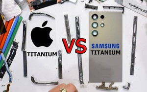 Đem Samsung Galaxy S24 Ultra và iPhone 15 Pro Max đi hành xác, hóa ra "titan này không giống titan kia"?