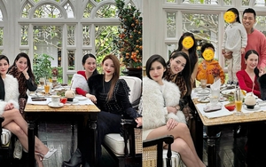 Hội mỹ nhân “bạc tỷ” gặp nhau cuối năm: Huyền Baby nổi bật, dàn bạn thân lấy chồng giàu visual không hề kém cạnh
