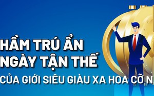 Hầm trú ẩn Ngày tận thế của giới siêu giàu xa hoa cỡ nào?