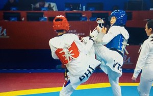Võ sỹ taekwondo Trương Thị Kim Tuyền thua đáng tiếc giải vòng loại Olympic