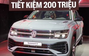 Muốn tiết kiệm 200 triệu lấy VW Teramont X bản base, đây là những thứ mà bạn phải đánh đổi