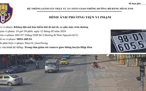 Nữ tài xế ‘dính’ 26 lỗi vi phạm giao thông trong 1 tháng