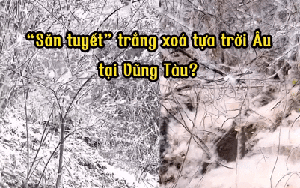 Thực hư cảnh “săn tuyết” ở Vũng Tàu khiến giới trẻ đua nhau check-in bằng được