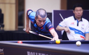 Trần Quyết Chiến giúp đội Việt Nam có trận hoà ngày ra quân giải Billiards đồng đội thế giới 2024