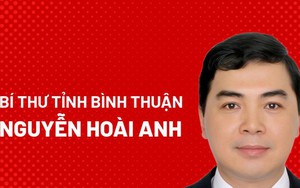 Chân dung tân Bí thư Tỉnh ủy Bình Thuận Nguyễn Hoài Anh