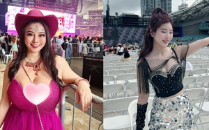 Gái xinh xả ngày ngày đầu cực "cháy" ở concert Taylor Swift: Lên đồ lồng lộn chiếm spotlight, hát 3 tiếng không thấy mệt!