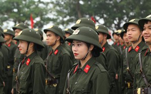 Bộ Tư lệnh Cảnh sát Cơ động tiếp nhận huấn luyện hơn 16.000 tân binh