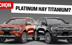 Chọn Ford Everest Titanium hay thêm 77 triệu lấy bản Platinum với nhiều tiện nghi cao cấp, bảng so sánh này sẽ giúp bạn dễ lựa chọn hơn