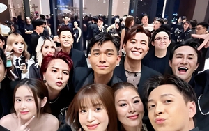 Gần nửa showbiz Việt mặc đồ đen dự cưới, tặng vàng cho Minh Tú