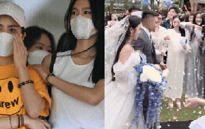 Doãn Hải My ôm an ủi khi Chu Thanh Huyền khóc, tươi cười tung hoa trong đám cưới Hải - Huyền nhưng tình bạn chỉ dừng ở mức "vừa đủ"